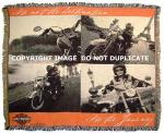Harley Davidson ® Journey Tapestry Blanket
