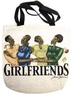 Girlfriends Tapestry Tote Bag
