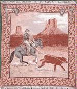 Range Roper Throw Blanket