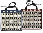 Bingo Card Tapestry Tote Bag