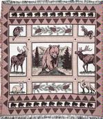 Wild Country Throw Blanket