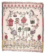 Bird Haven Throw Blanket