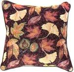 SALE Autumn Bounty Tapestry Throw Pillow