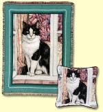 Window Dressing Tapestry Throw