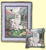 Posey Princess Tapestry Throw Pillow