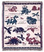 Dinosaur Babies Throw Blanket