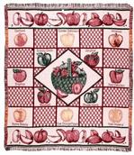 An Apple A Day Throw Blanket