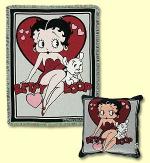 Classic Betty Boop Tapestry Throw