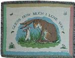 NEW Guess How Much I Love You Tapestry Throw