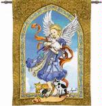 Guardian of the Cat Tapestry Wall Hanging