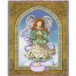 Guardian of Prayer Tapestry Throw