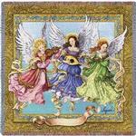 Angelic Trio Tapestry Throw