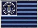 Air Force Flag Throw Blanket