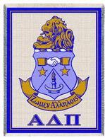Alpha Delta Pi Fraternity & Sorority Throw Blankets