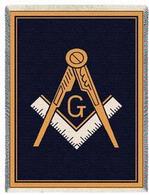Masonic Throw Blanket