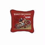 Harley Davidson ® Est. 1930 Tapestry Pillow