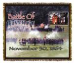 Battle of Franklin Tapestry Throw 