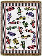 Ready, Set, Go Tapestry Throw
