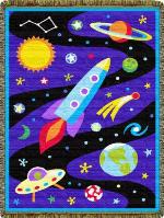 Out Of This World Tapestry Throw