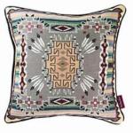 Many Trails Lead West Tapestry Throw Pillow
