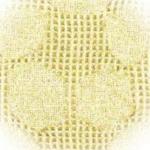 Natural Soccer Balls Woven Throw Blanket