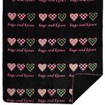  NEW Bold Hugs & Kisses Denali Microplush ® Blanket