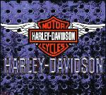 Harley Davidson ® Metal Grate Tapestry Throw Blanket