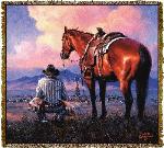Counting His Blessings Tapestry Throw
