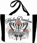 Harley Davidson ® Butterfly Tote Bags