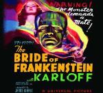 The Bride of Frankenstein Tapestry Throw
