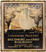 © B&O Centenary Pageant Tapestry Throw