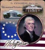 Thomas Jefferson Tapestry Throw