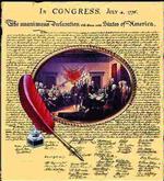 Declaration of Independence Tapestry Throw