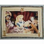 © Disney Alice in Wonderland Tapestry Throw