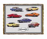 Chevy Muscle ® Throw Tapestry Blanket 