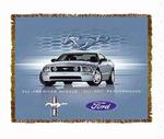Ford Mustang 05  Tapestry Throw