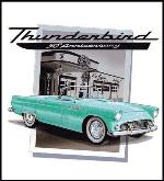 Ford Thunderbirds 50th Anniversary ® Tapestry Throw Blanket