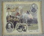 Civil War 1863 Gettysburg Tapestry Throw Blanket