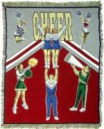  SALE Cheerleaders Tapestry Throw