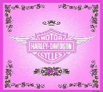 SALE Harley Davidson ® Pink Wings Tapestry Throw