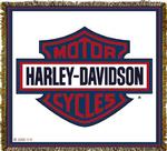  NEW Harley Davidson ® American Logo Tapestry Throw