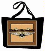 Harley Davidson ® Vintage Patch Tote Bags