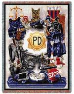 Policemen's Pride Tapestry Throw