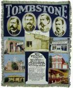 Tombstone Tapestry Throw
