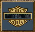  NEW Harley Davidson ® Leather Logo Tapestry Throw