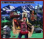 Alaska's Inside Passage Tapestry Throw