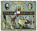 Texas State Historic Tapestry Throw