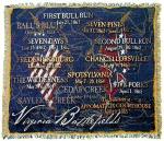 Virgina Battlesfields Tapestry Throws