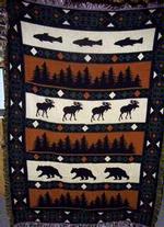 Timberline Lodge Throw Blanket
