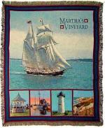 Martha's Vineyard Tapestry Throw